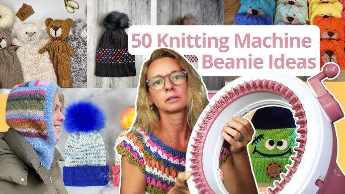 Sentro 48 Knitting Machine Patterns： Creative Ideas for Beanies, Headbands & More