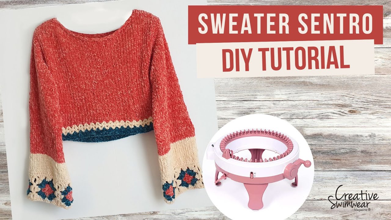 How to Knit a Sweater with a Machine： Fast and Efficient Techniques