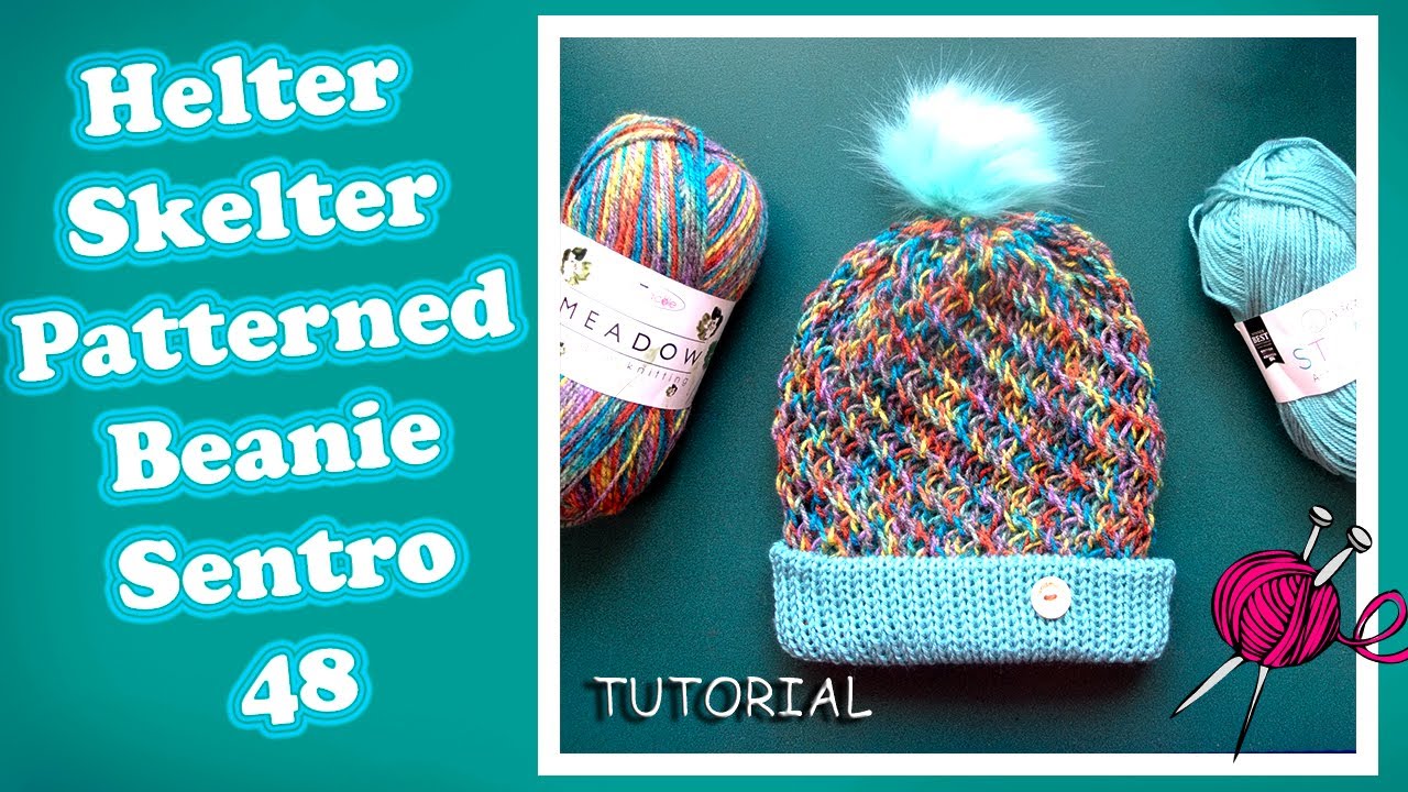 Sentro 48 Knitting Machine Patterns： Create Unique Beanies and More