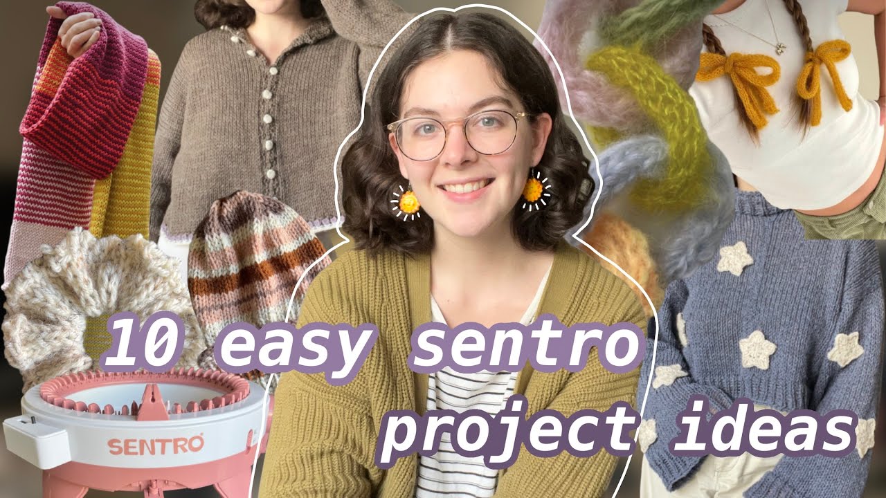 Create Stunning DIY Projects with the SENTRO Knitting Machine – Beginner Friendly!