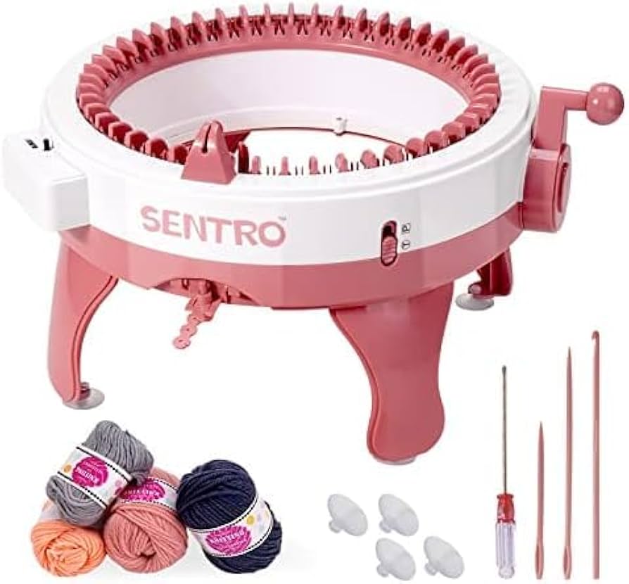 Sentro Knitting Machine： Create Hats, Scarves, and More in Minutes