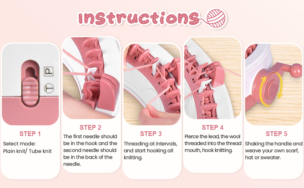 Comprehensive Sentro Knitting Machine Instructions： From Setup to Finishing