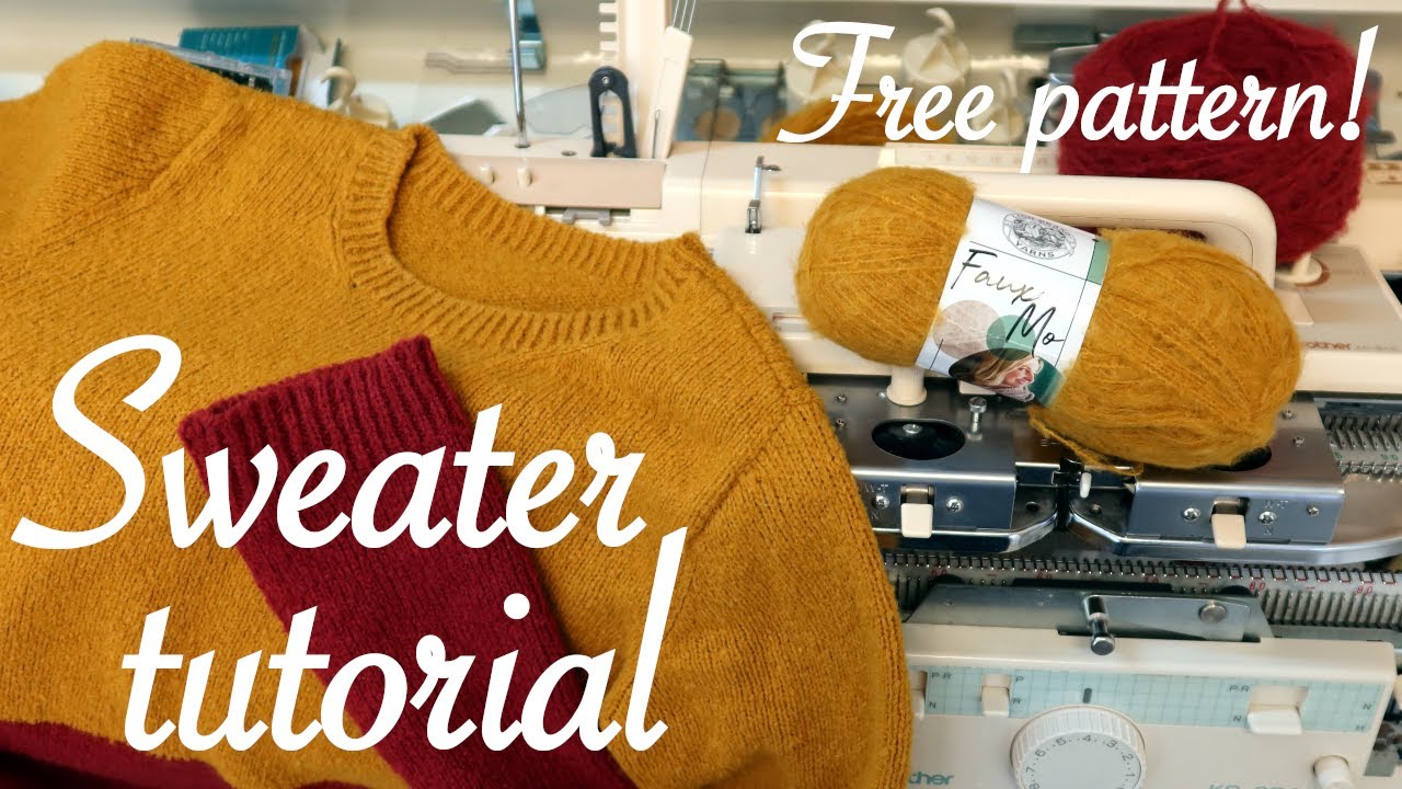 Machine Knitting Sweater Guide： Quick and Easy Steps for Beginners