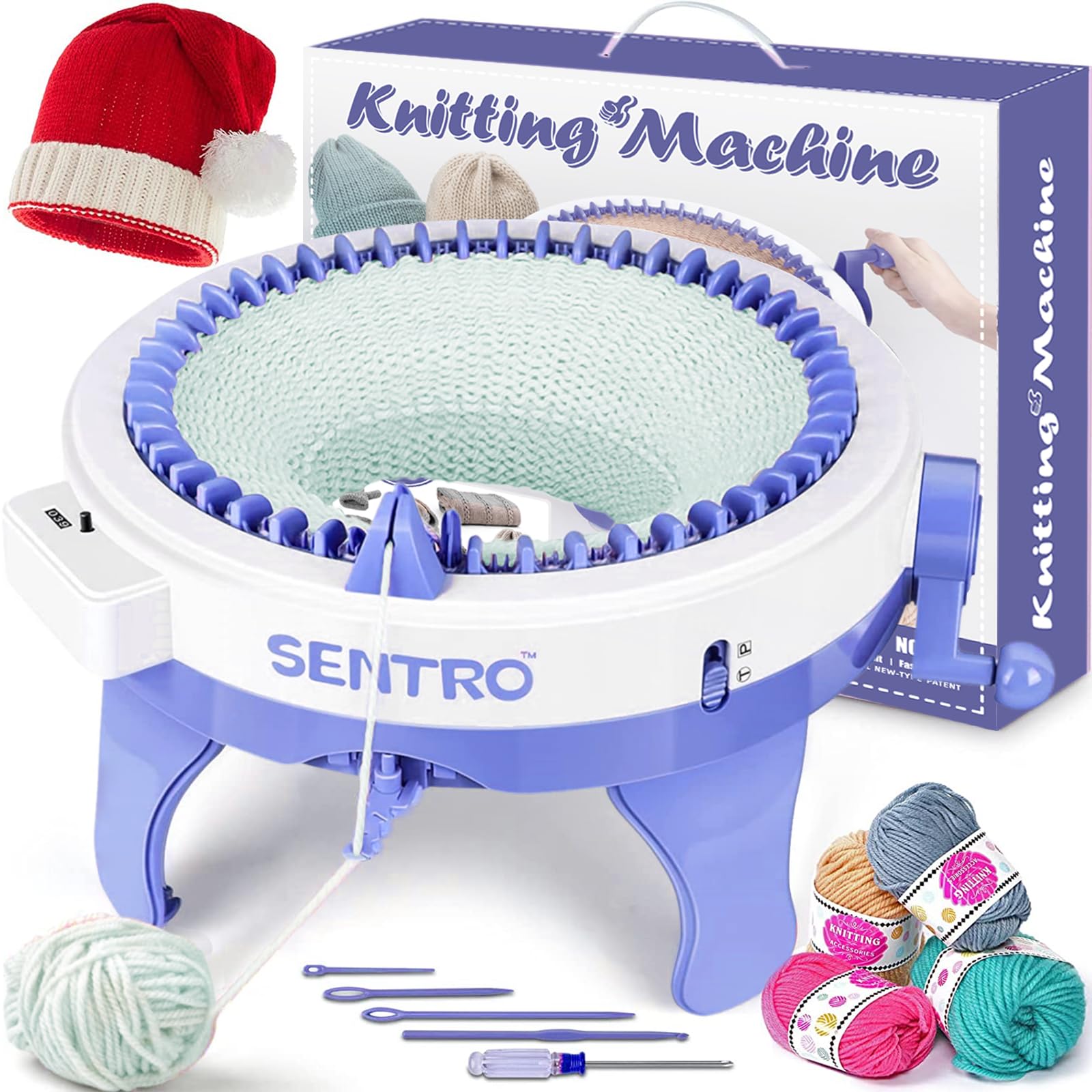 Discover the Sentro 48 Pin Knitting Machine for Quick and Easy DIY Projects