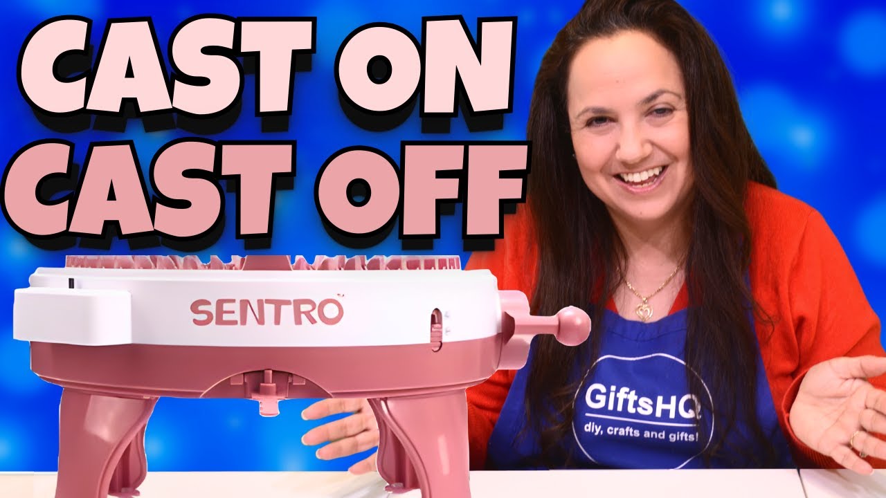 A Beginners Guide to Casting On with the Sentro Knitting Machine