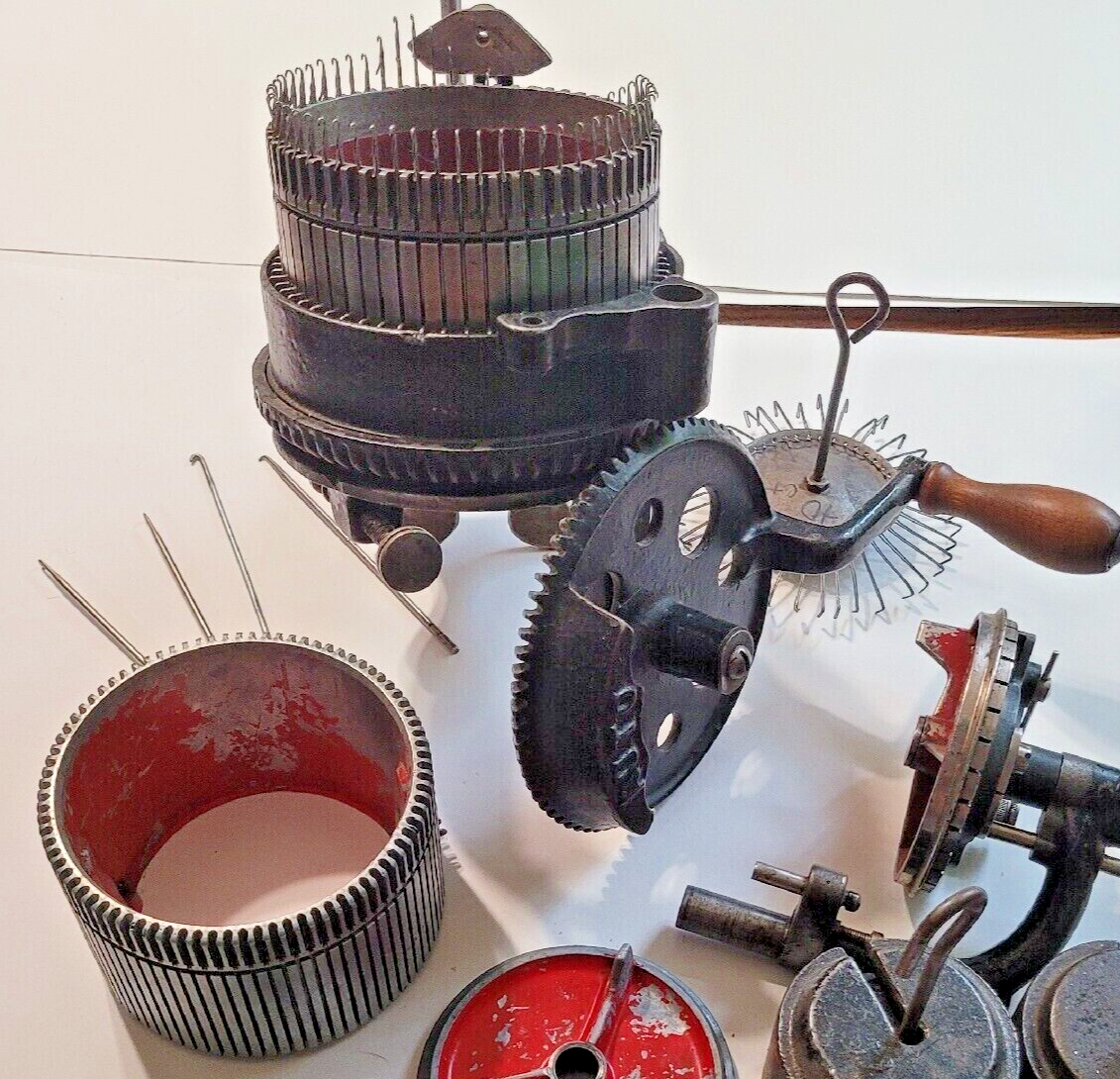 Antique Circular Sock Knitting Machines for Sale: Best Deals on eBay