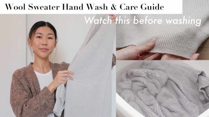 How to Safely Wash Knit Sweaters in the Washing Machine Without Shrinking