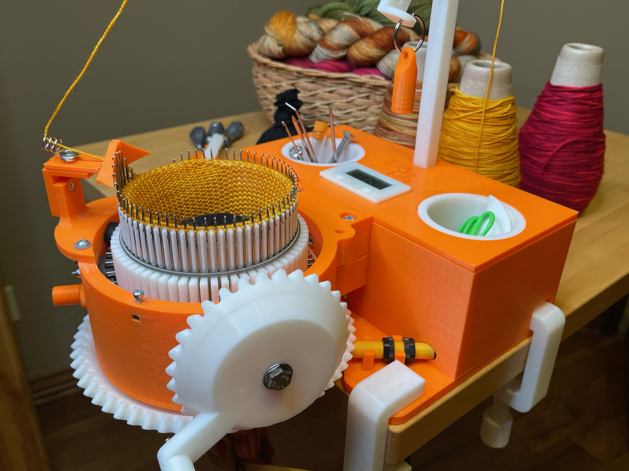 machine for knitting socks