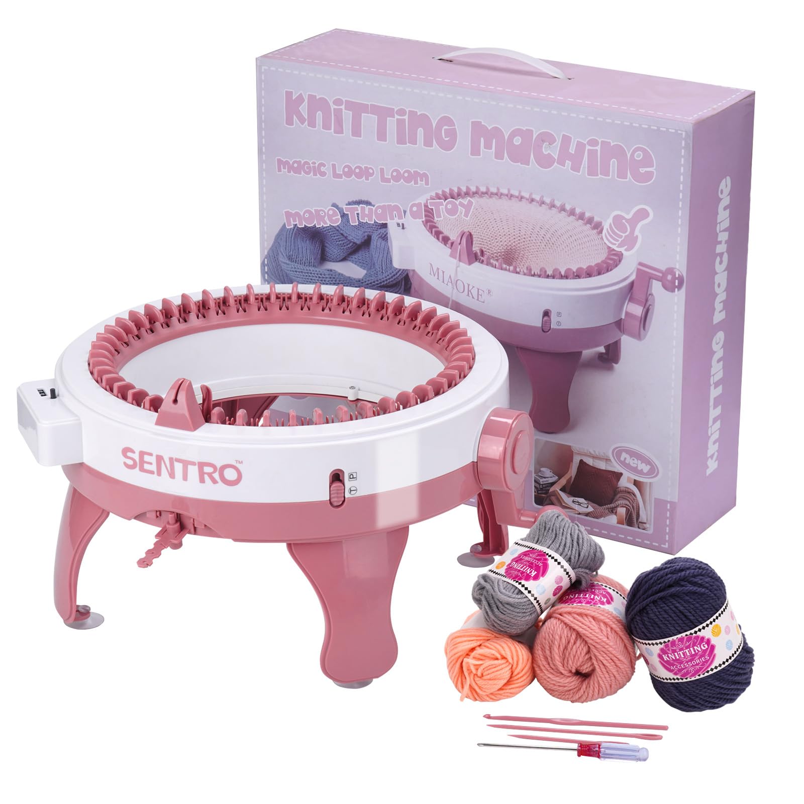 Sentro Knitting Machine 48 Needles: Best Choice for Adult Hats, Scarves, and More