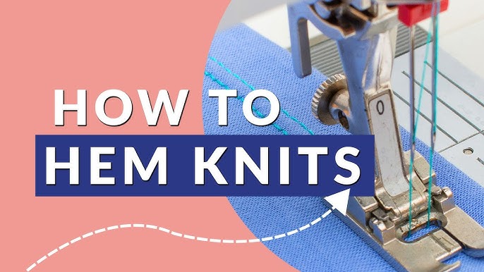 Mastering Hemming for Knitted Fabrics: Regular Sewing Machine Tips and Tricks