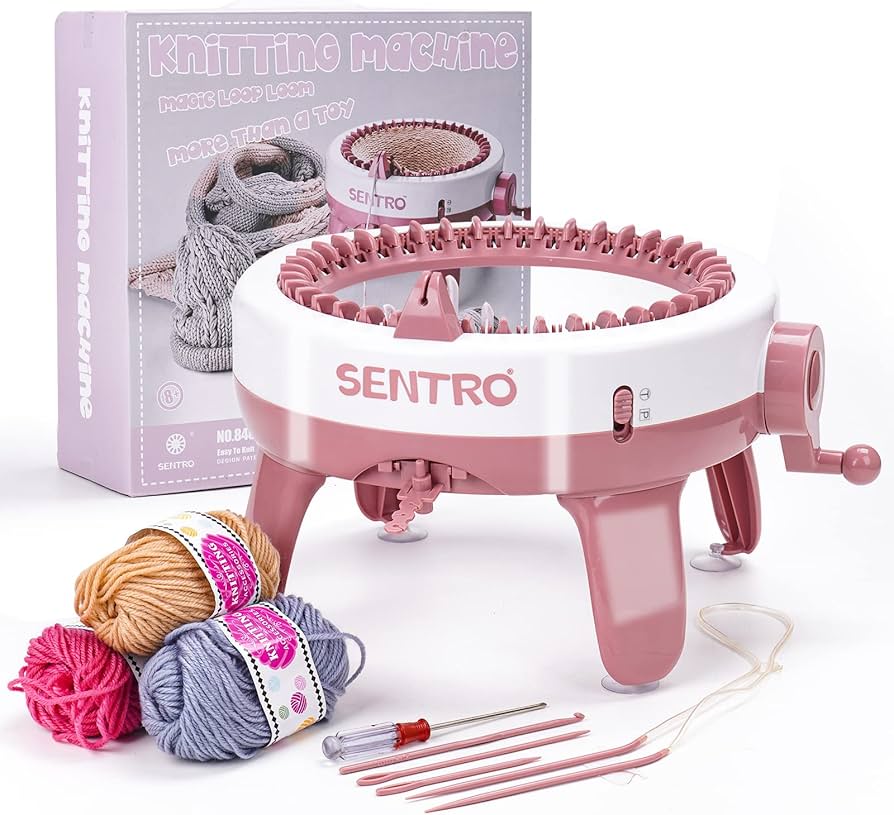 Master Hand Knitting with the Sentro Hand Knitting Machine – Perfect for Beginners