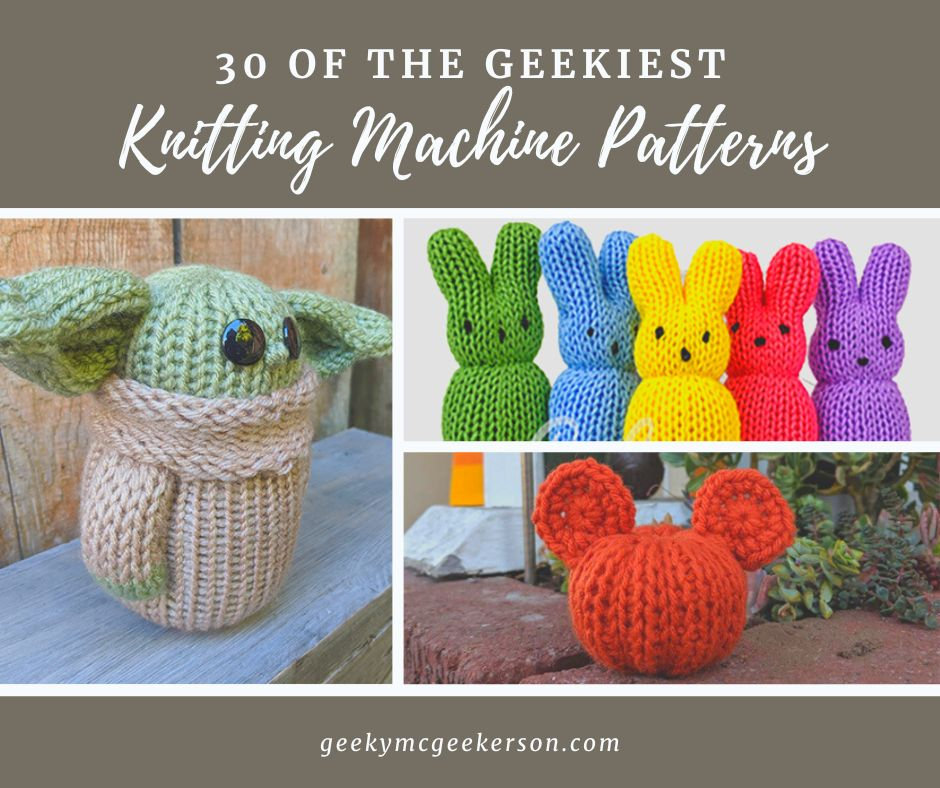 Top 10 Knitting Patterns for Machine Enthusiasts