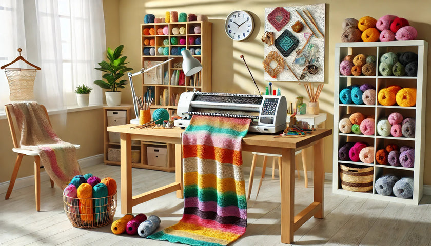 Create Beautiful Blankets with a Knitting Machine: A Beginners Guide