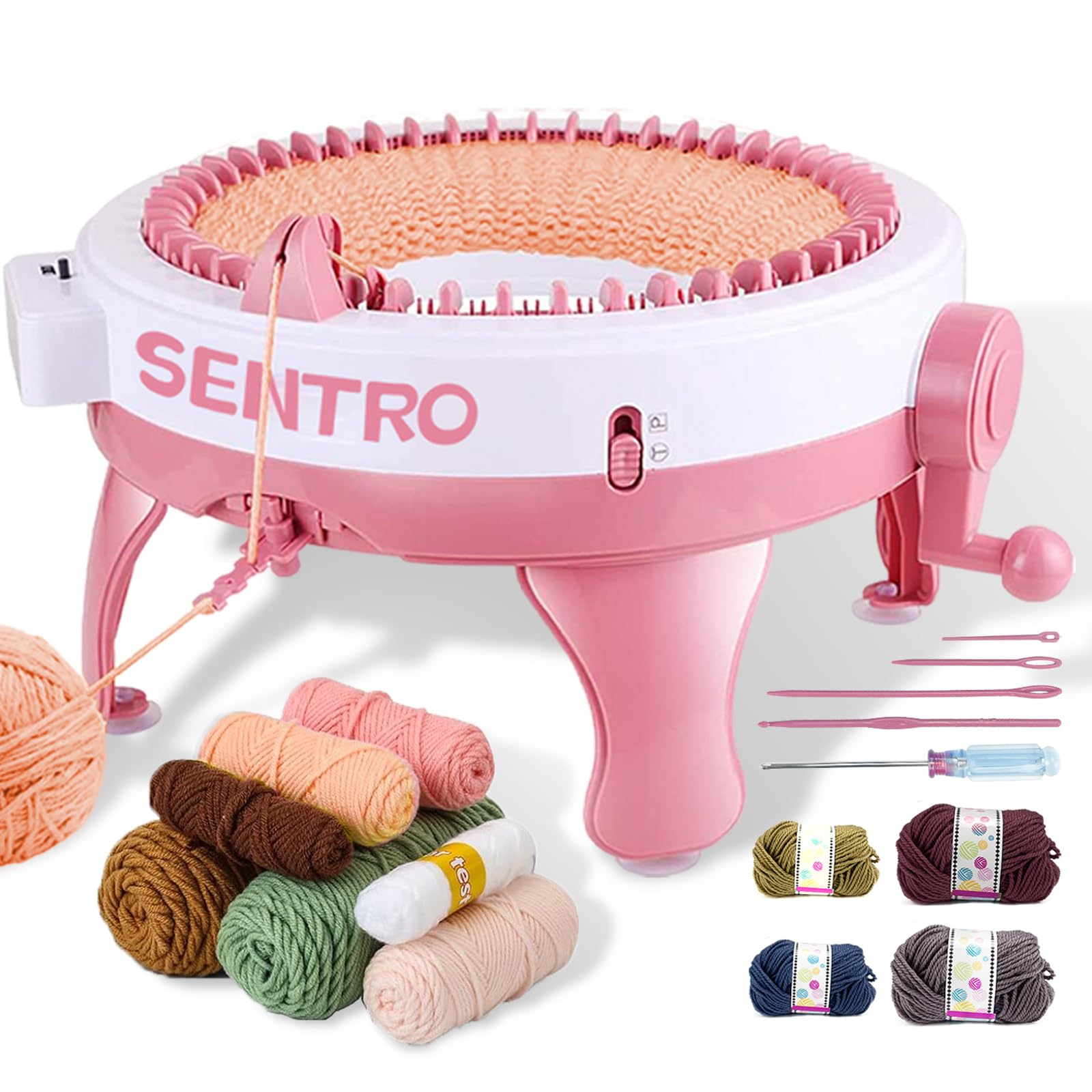 Discover the Sentro 48 Pin Knitting Machine for Quick and Easy DIY Projects