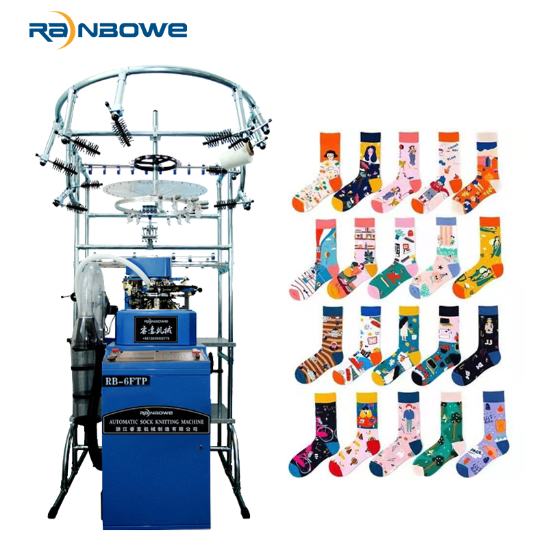 machine for knitting socks