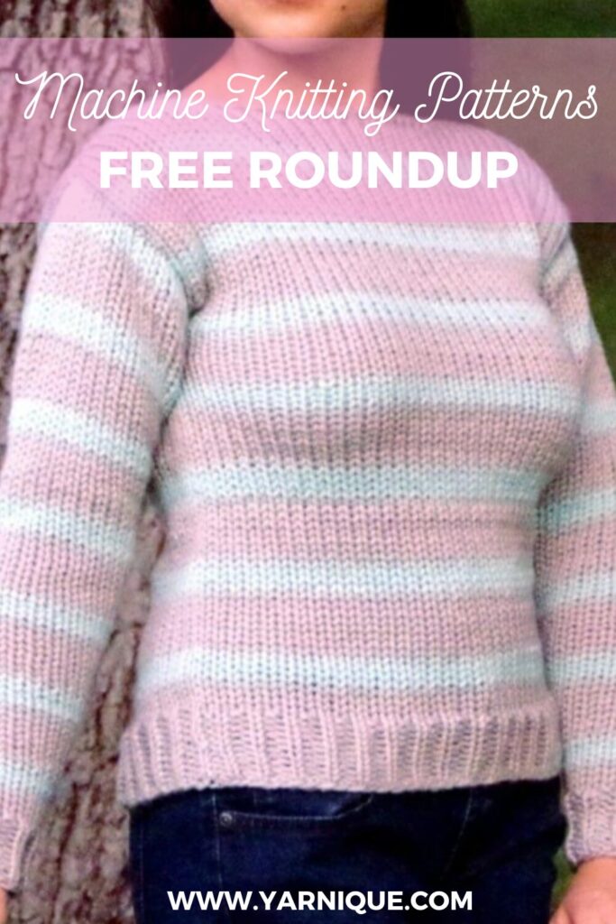 Free Circular Knitting Machine Sweater Pattern for Beginners