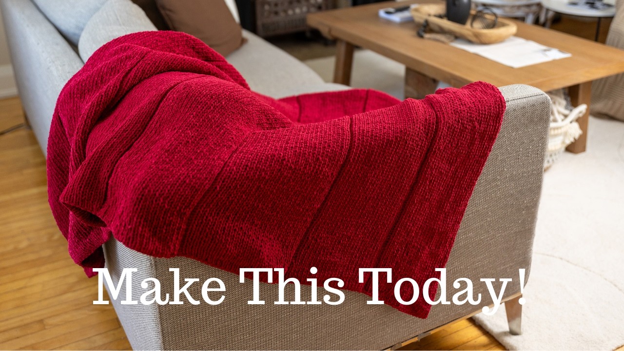 Get Cozy with a Blanket Knitting Machine - Start Now!