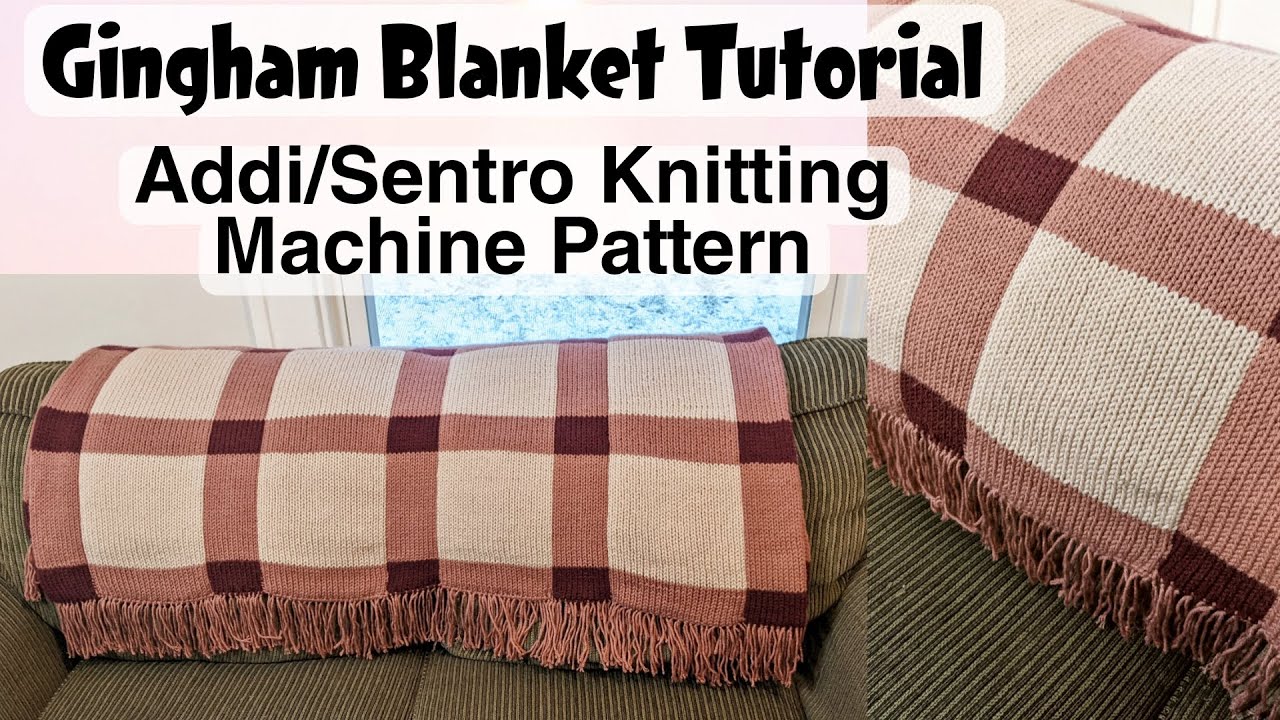 Easy Sentro 48 Knitting Machine Patterns: Blanket Edition