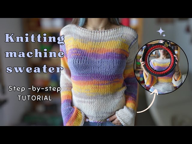 Jumper Knitting Machine Beginners Guide - Easy Steps to Knit