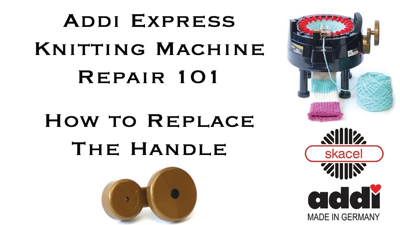 Addi Express Knitting Machine Parts: Tips and Tricks for Use.