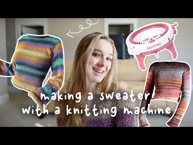 DIY Sweater: How to Knit a Sweater with a Knitting Machine