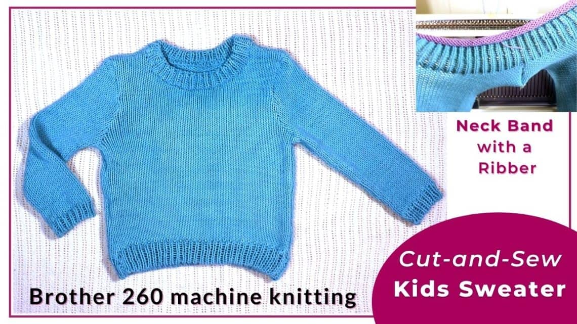 Machine knitting sweater patterns (Easy and free options)