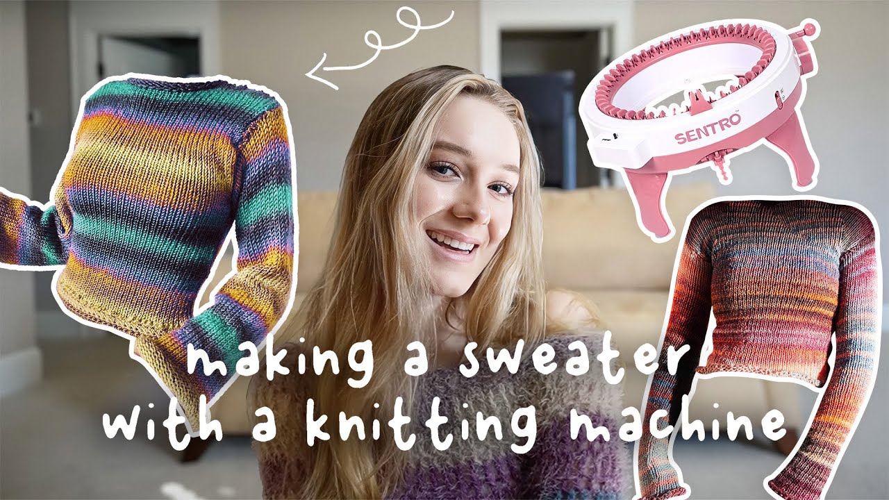 Easy Sweater Machine Knitting Patterns You Can Try Today