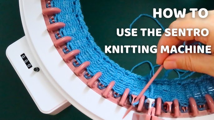 Get Started with Sentro 48 Knitting Machine: A Simple Guide.