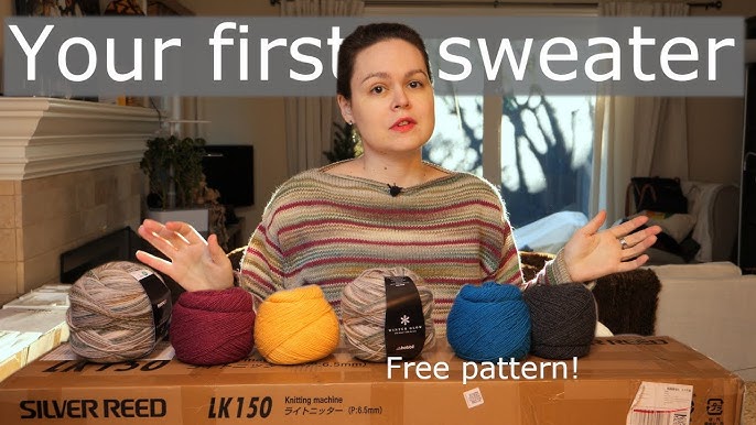 Knitting Machine Sweater Patterns: How to Choose the Right Pattern and Make Your First Sweater?